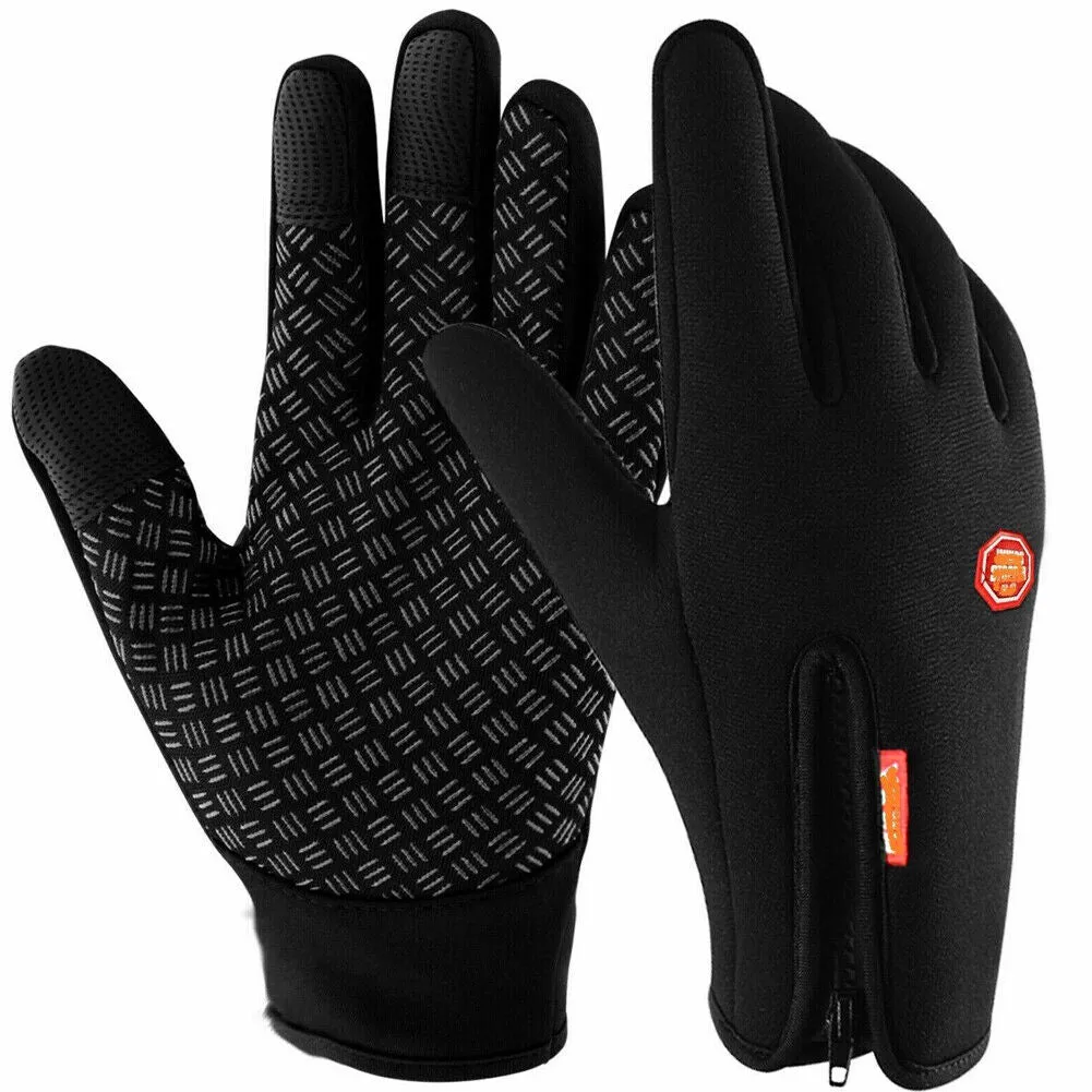 US 2-4 Pairs Touchscreen Winter Warm Mittens Cycling Gloves Thermal Waterproof