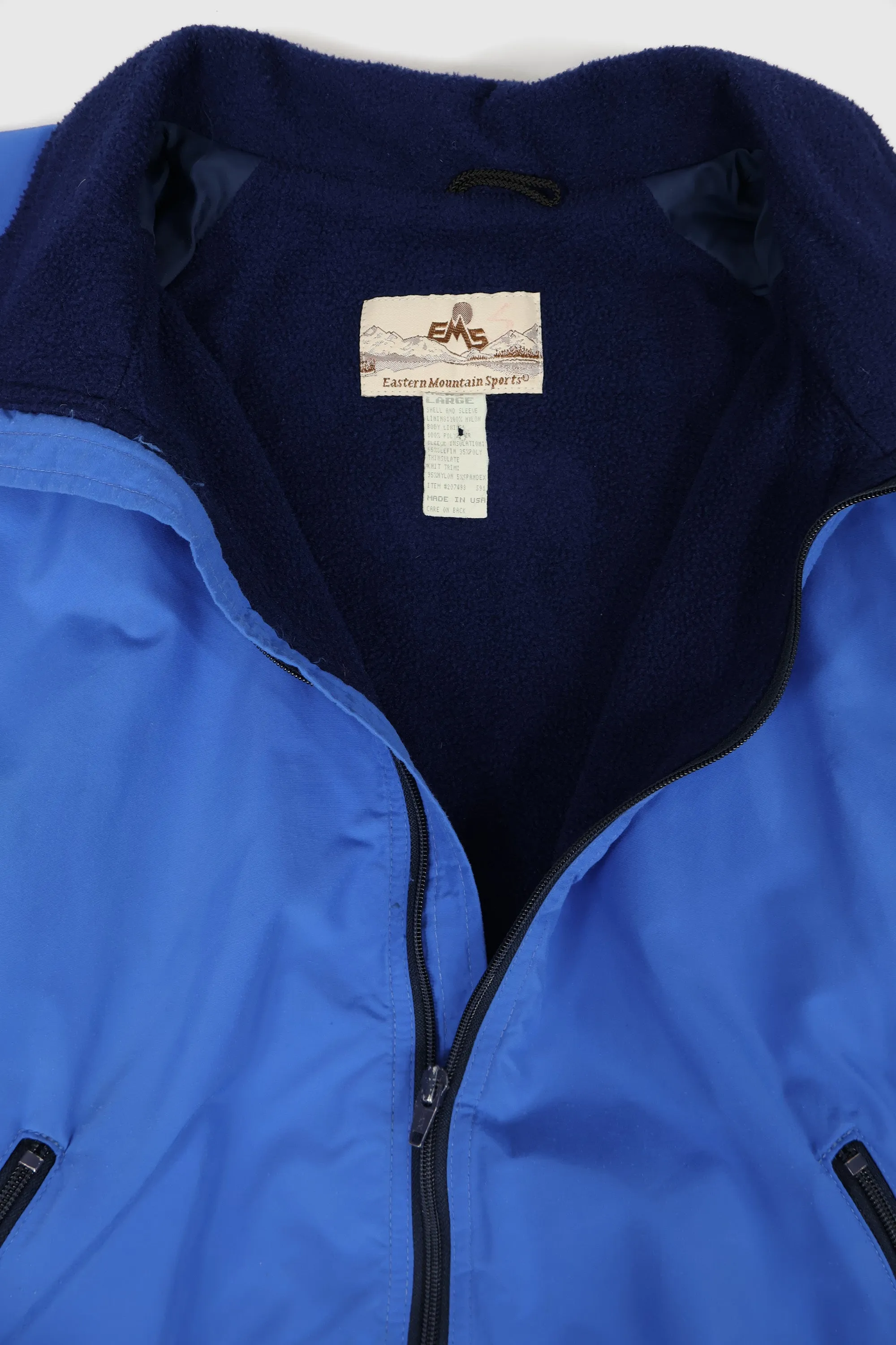 Vintage Eastern Mountain Sports Fleece Lined Jacket