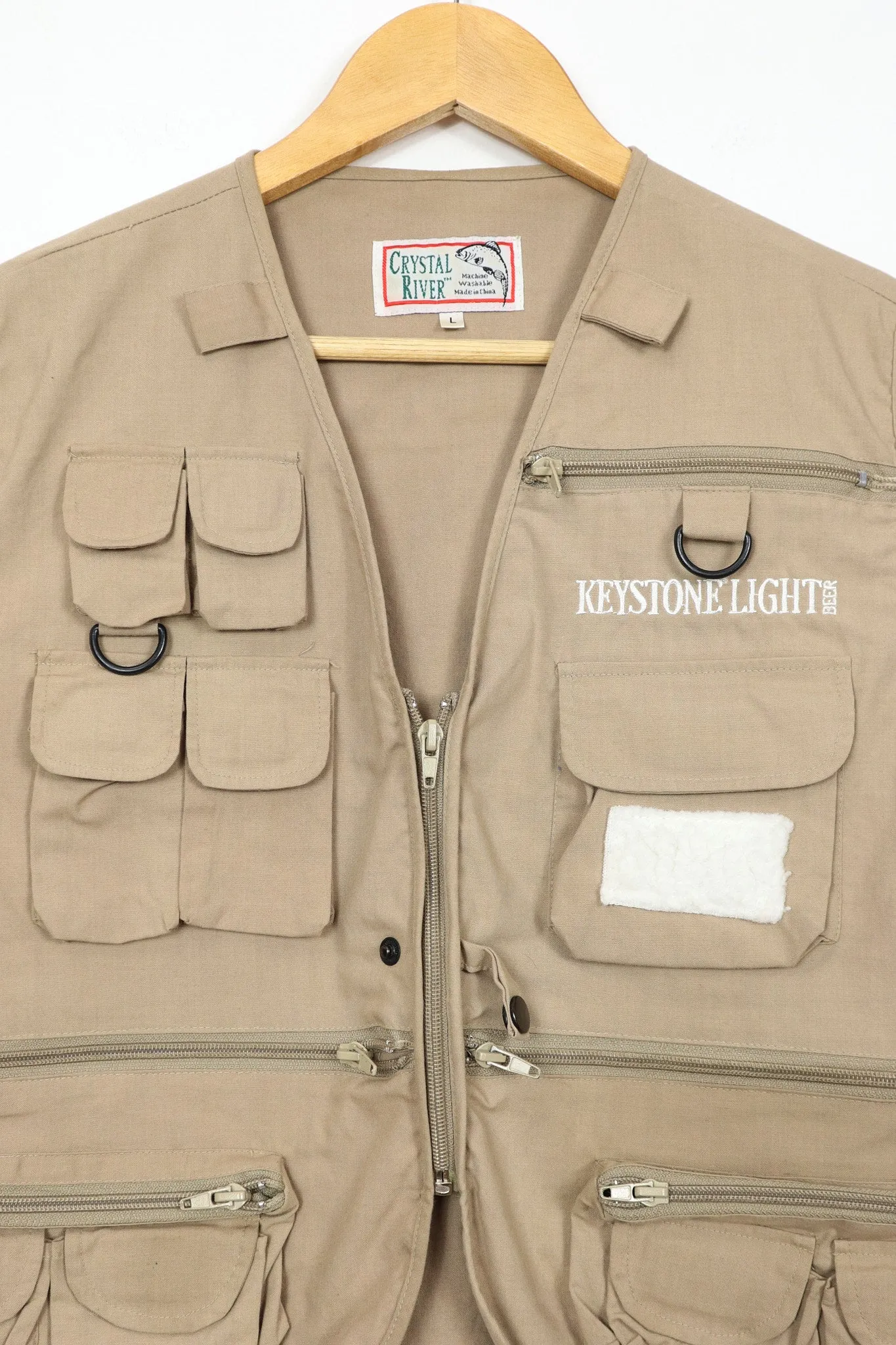 Vintage Keystone Light Fishing Vest