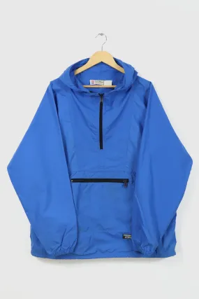 Vintage L.L. Bean Blue Anorak Jacket