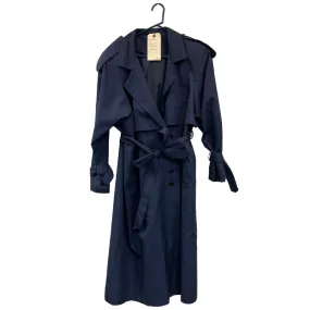 vintage navy trench coat - 16