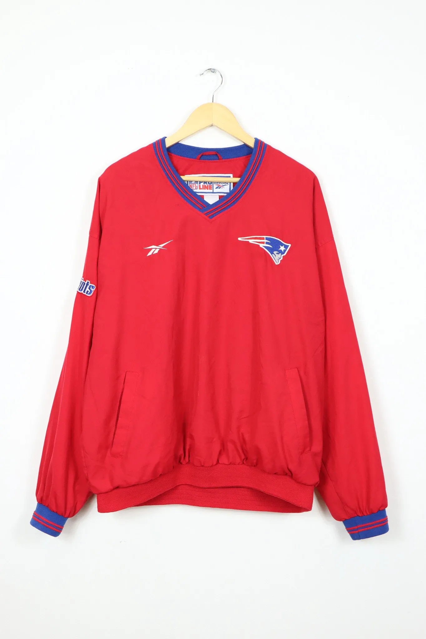 Vintage New England Patriots Red Pullover