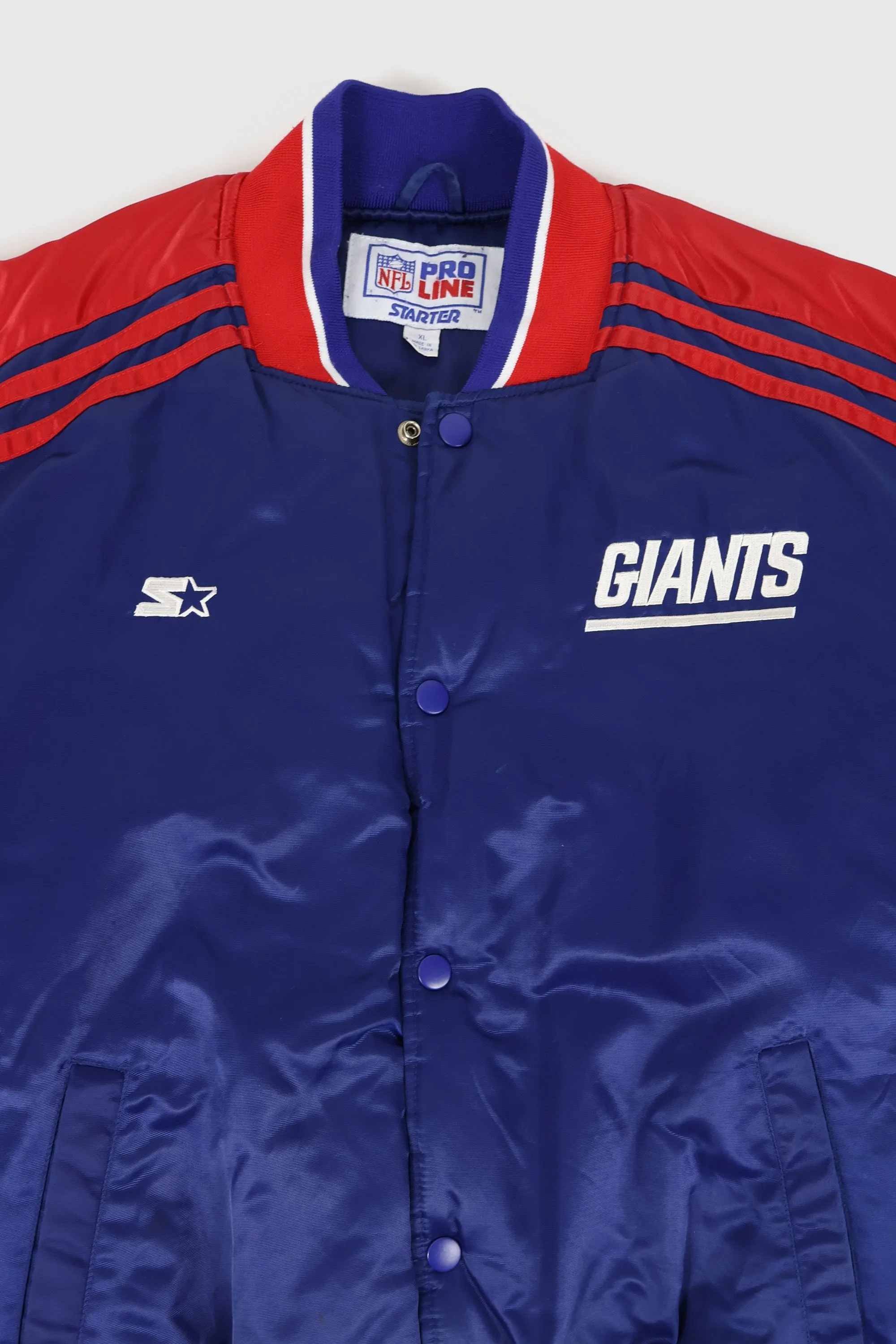 Vintage New York Giants Starter Snap Button Jacket