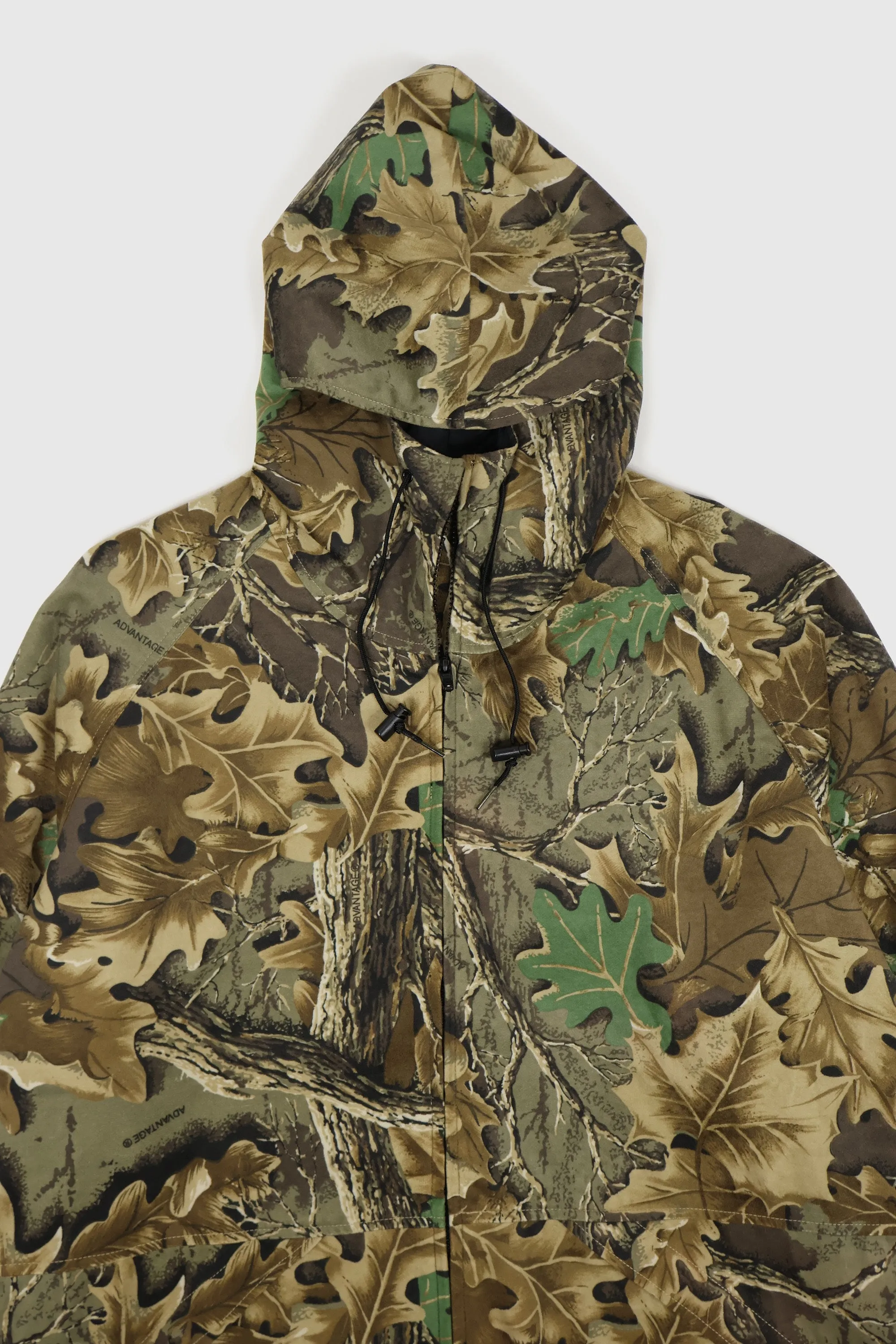 Vintage Real Tree Camo Full Zip Hooded Jacket