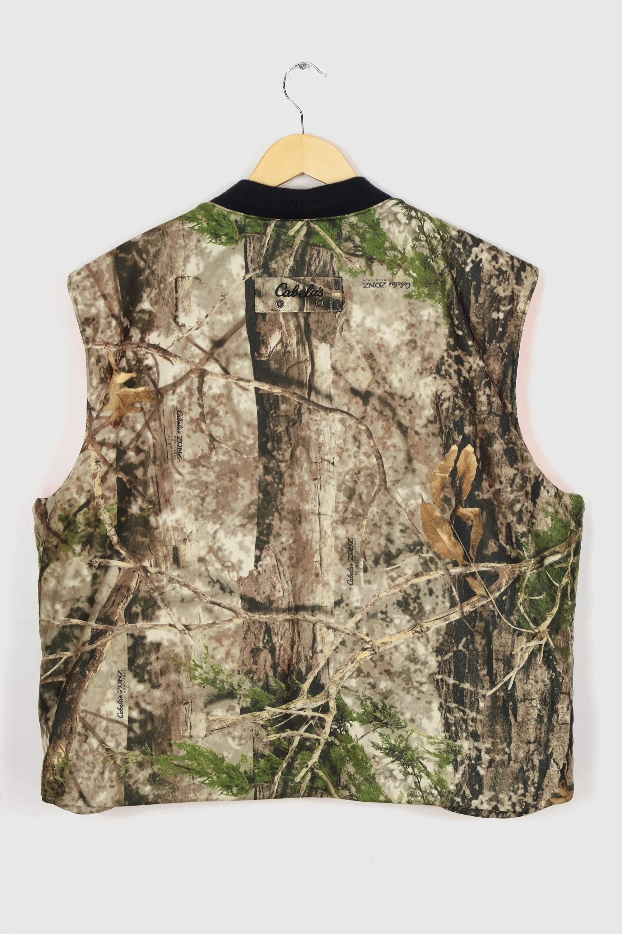 Vintage Real Tree Camo Reversible Vest