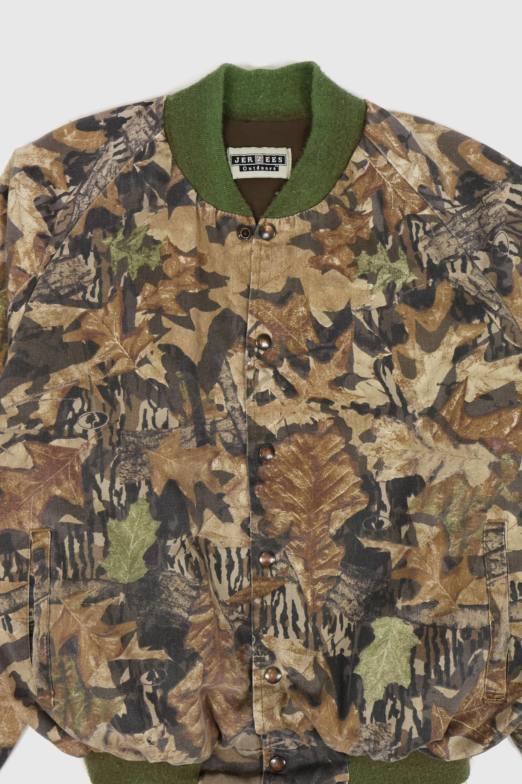 Vintage Real Tree Camo Snap Button Jacket