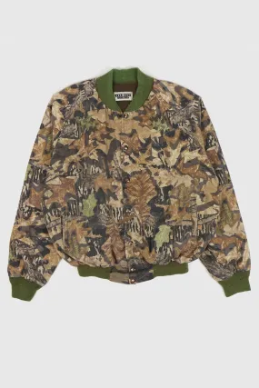 Vintage Real Tree Camo Snap Button Jacket