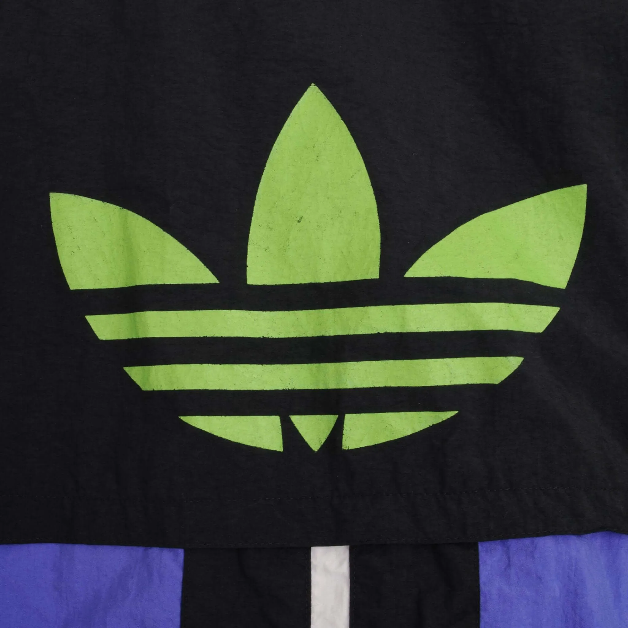 VINTAGE TEAM ADIDAS 1980S WINDBREAKER JACKET SIZE XL