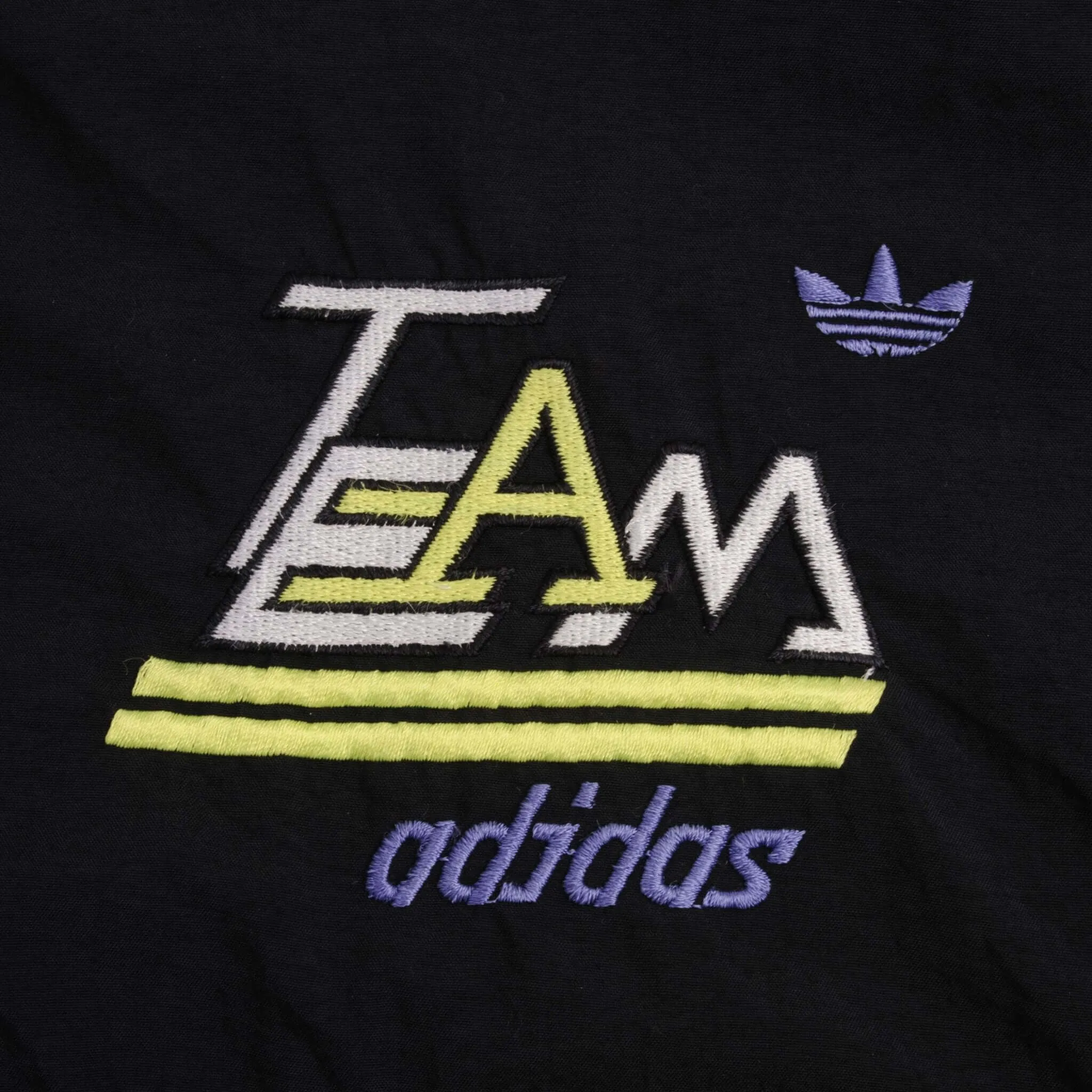 VINTAGE TEAM ADIDAS 1980S WINDBREAKER JACKET SIZE XL