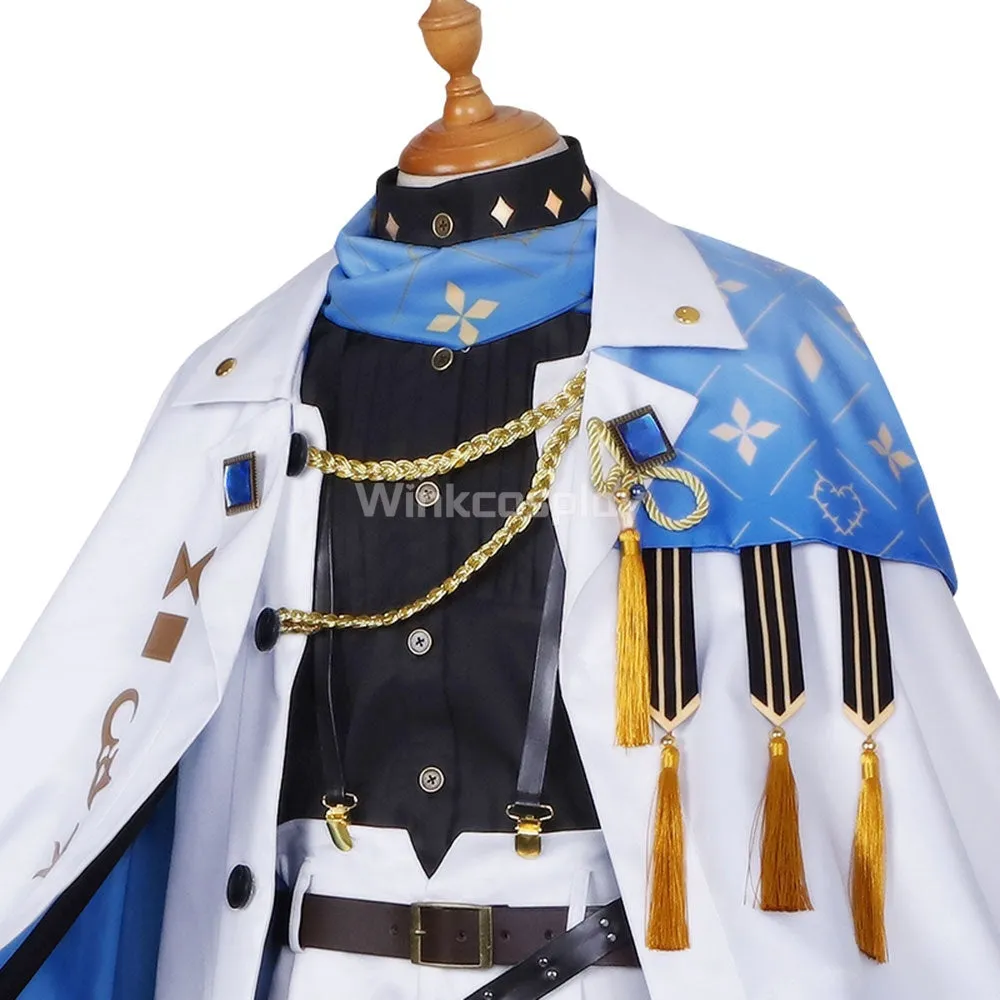 Virtual YouTuber Nijisanji Luxiem Ike Eveland Cosplay Costume