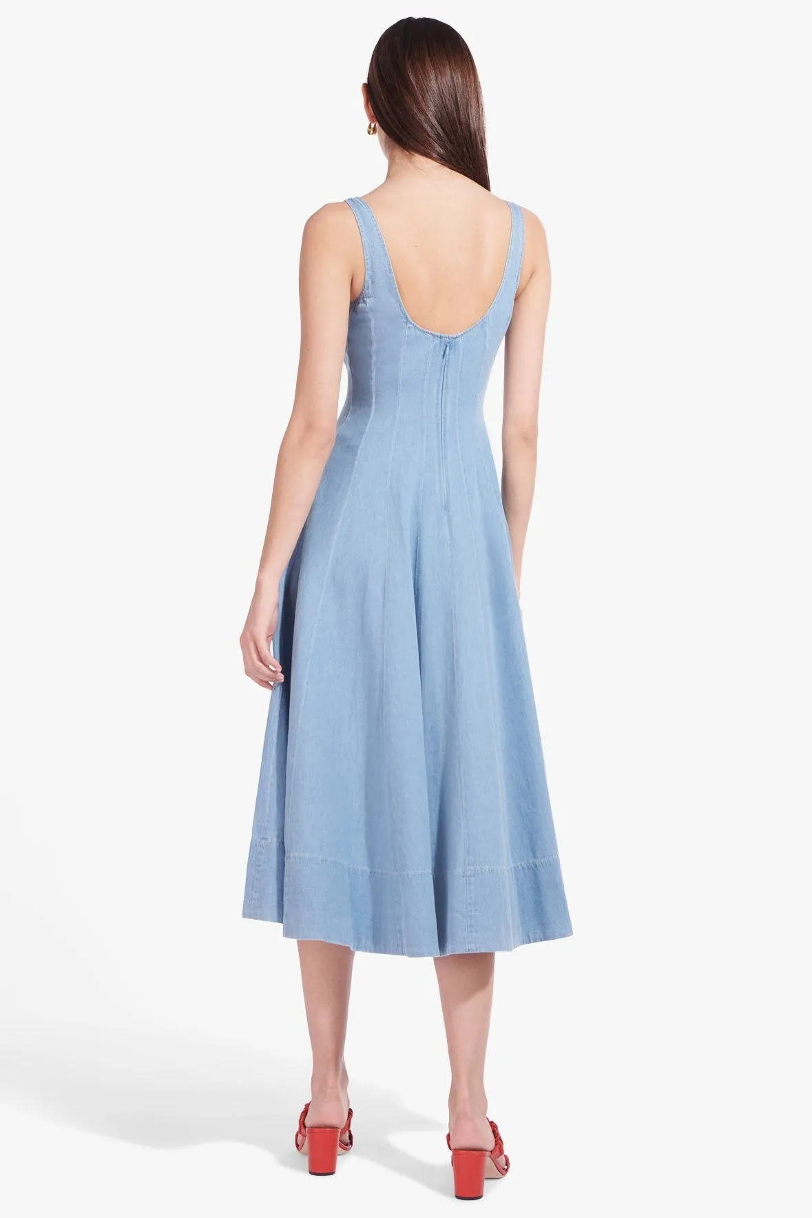 WELLS DRESS | LIGHT WASH