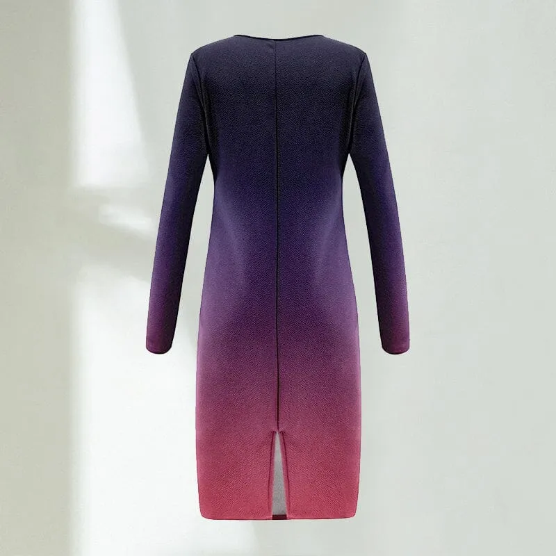 Women's Long Sleeve Tight Dress